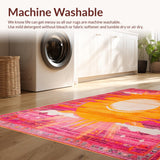 Colorful Retro Geometric Charm(Pink)