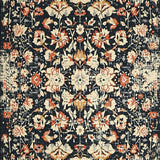 Cozy Rustic Floral Medley(Black)