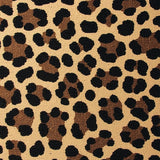 Ultra Soft Area Rug, Non Slip, Stain Resistant, Washable Area Rugs for Living Room, Bedroom, Exotic Brown Animal Print Bedroom Area Carpet(Beige)