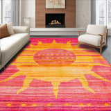 Bright Earthy Tones with Fringes(Pink)