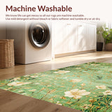 Elegant Nature Inspired Motif(Green)