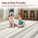 Stylish Minimalist Striped Embellishment(Gray)