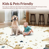 Cute Nordic Cloudscape Illustration(Beige)