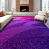 Ultra Soft Area Rug, Non Slip, Stain Resistant, Washable Area Rugs for Living Room, Bedroom, Gradient Pastel Girls Bedroom Plush Rug(Purple)