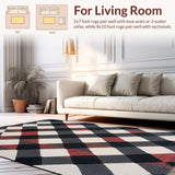 Chic Abstract Gray Tiled Composition(Beige)