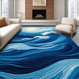 Contemporary Beachy Textural Vibe(Blue)
