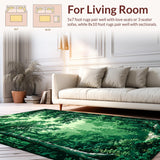 Cozy Textured Forest Design(Green)