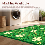 Festive Cheerful Shamrock Illustration(Green)