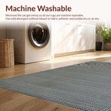 Ultra Soft Area Rug, Non Slip, Stain Resistant, Washable Area Rugs for Living Room, Bedroom, Stylish Modern Cheetah Inspired Decor(Gray)
