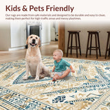 Luxe Warm Toned Striped Design(Beige)