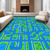 Interactive Roadway Exploration Mat(Blue)