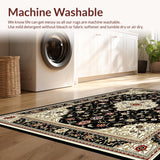 Intricate Vintage Medallion Glamour(Black)