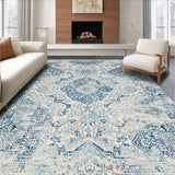 Whimsical Tropical Floral Aesthetic(Blue)