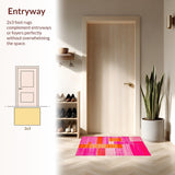 Elegant Bold Curvilinear Shapes(Pink)