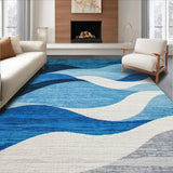 Stylish Minimalist Artistic Texture(Blue)