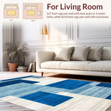 Artistic Modern Blue Tones Design(Blue)