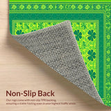 Elegant Contemporary Shamrock Motif(Green)