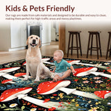 Artistic Mushroom Inspired Composition(Red)