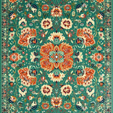 Luxurious Pastel Medallion Style(Green)