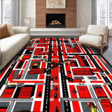 Lively Road Trip Exploration Mat(Red)