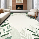 Fresh Contemporary Leaf Composition(Beige)