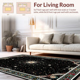 Enchanting Gothic Spiral Visual Appeal(Black)