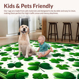 Elegant Green Leaf Motif Design(Green)