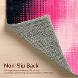 Chic Ombre Geometry Fusion(Pink)