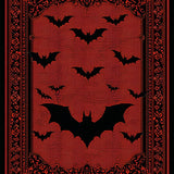 Chic Dramatic Halloween Decor(Red)