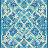Ultra Soft Area Rug, Non Slip, Stain Resistant, Washable Area Rugs for Living Room, Bedroom, Stain-Resistant Low Pile Bedroom Carpet(Blue)