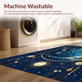 Celestial Themed Cosmic Motif(Blue)