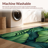 Lush Tropical Leaf Aesthetic(Green)