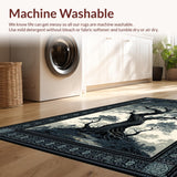 Luxurious Black and Grey Tapestry(Gray)