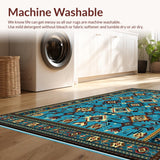 Intricate Patterned Ethnic Charm(Blue)