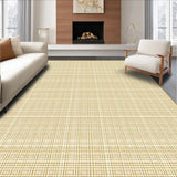 Stylish Lattice Geometry in Earth Tones(Beige)