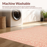 Contemporary Abstract Peach Aesthetic(Red)
