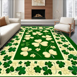 Cute Clover Centric Design Element(Green)