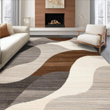 Ultra Soft Area Rug, Non Slip, Stain Resistant, Washable Area Rugs for Living Room, Bedroom, Contemporary Subtle Textured Pattern(Gray)