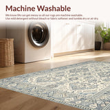 Stylish Textured Trellis in Hues(Blue)