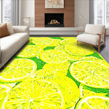 Ultra Soft Area Rug, Non Slip, Stain Resistant, Washable Area Rugs for Living Room, Bedroom, Vibrant Yellow Shaggy Pattern(Yellow)