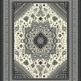Ultra Soft Area Rug, Non Slip, Stain Resistant, Washable Area Rugs for Living Room, Bedroom, Vibrant Natural Tones with Elegance(Gray)