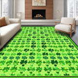 Earthy Tones Irish Heritage Floor Covering(Green)