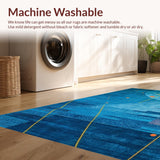 Chic Modern Brushstroke Aesthetic(Blue)