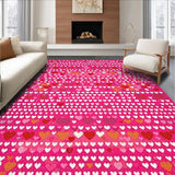 Playful Groovy Heart Motif(Pink)