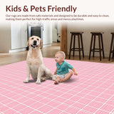 Elegant Cozy Checkerboard Aesthetic(Pink)