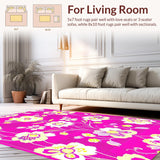 Delightful Round Plush Pastel Charm(Pink)