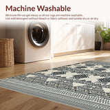 Artful Distressed Symmetrical Style(Gray)