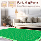 Sophisticated Tiled Green Composition(Green)