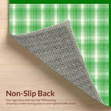 Elegant Green Plaid Arrangement(Green)