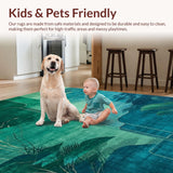 Eclectic Nature Motif with Aquatic Charm(Blue)